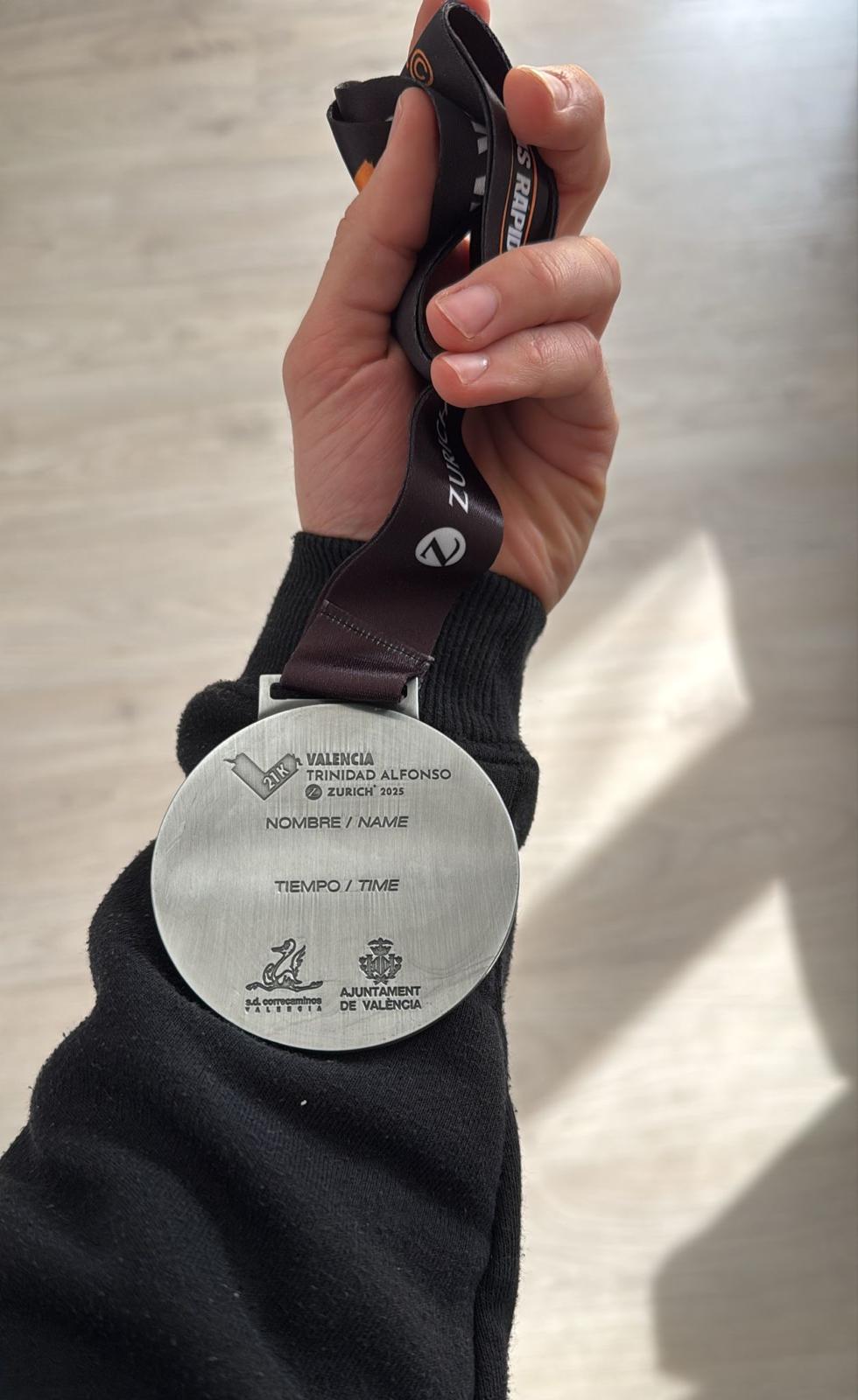 Medalla de la media maratón de Valencia